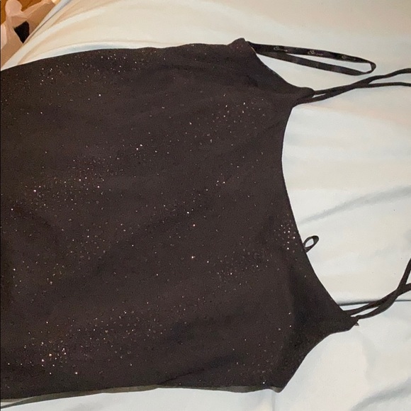 Black Subtle Sparkly Dress - Picture 4 of 4